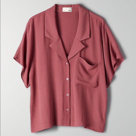Aritzia Tops - Aritzia Wilfred Free Shawna Blouse